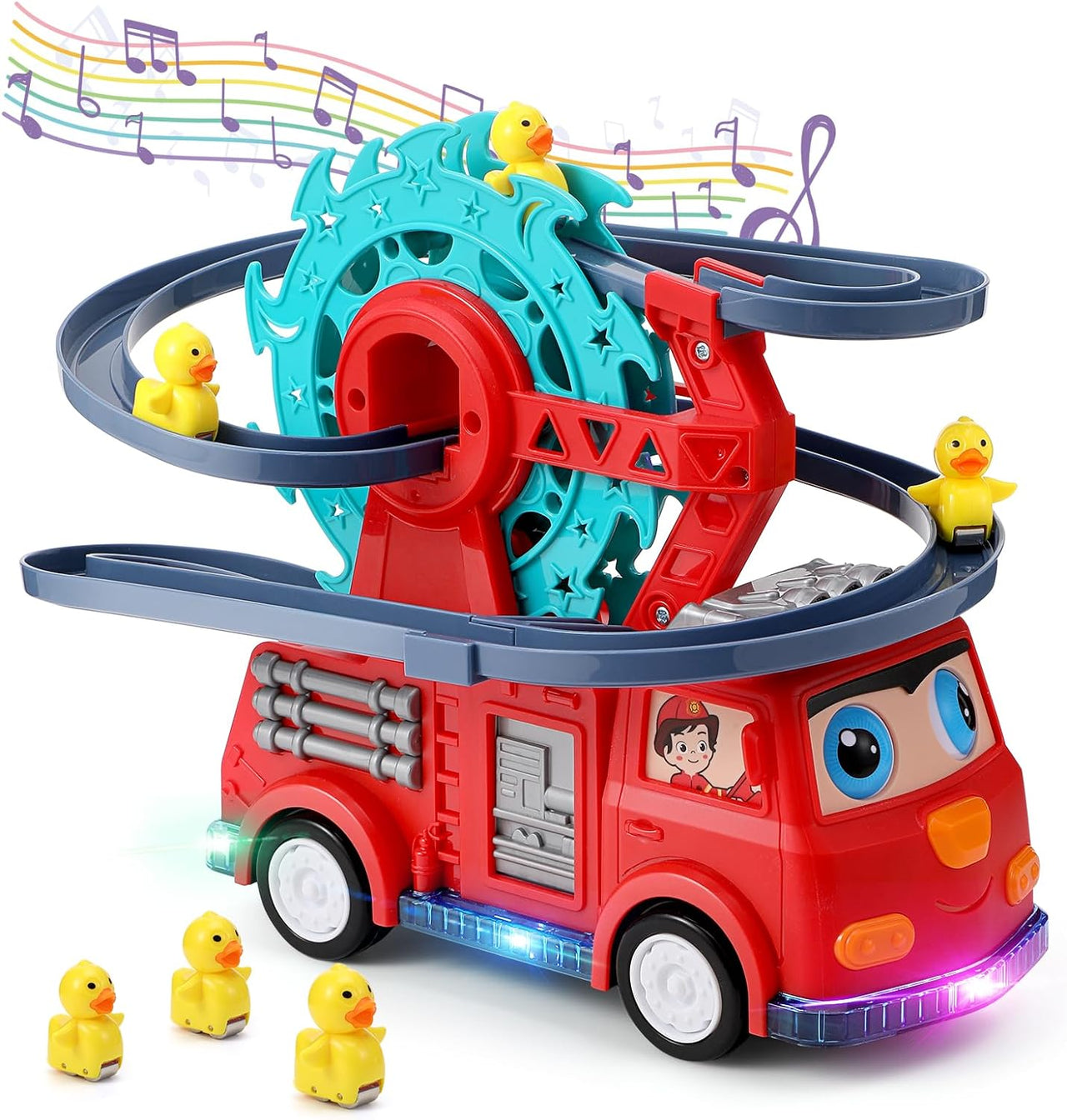 Duck FireTruck™ - Eventyr med ender - Brannbil