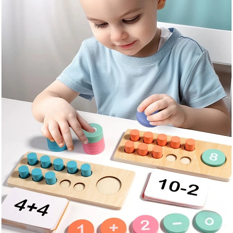 Woods™ - Gjør matte enkelt - Matematikklekesett for barn