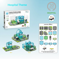 Thumbnail for Magnetic Road Blocks – Kreativt og lærerikt – Byggesett med magnetiske veier