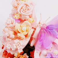 Thumbnail for BloomBook – Romantisk og kreativt – 3D-blomsterbok med roser og sommerfugler