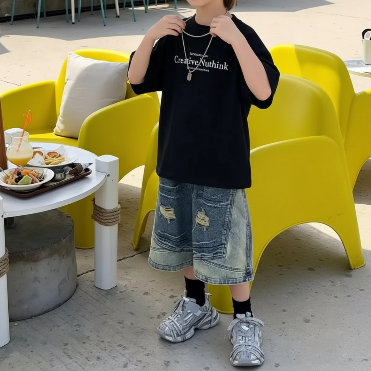 MiniStyle – Kvalitet og stil – «Creative Nuthink»-T-skjorte