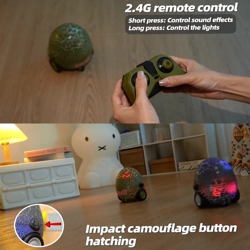 RoarPlay – Spennende og interaktivt – RC-dinosauregg