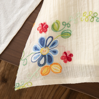 Thumbnail for MiniFlora – Lett og sjarmerende – Brodert kjole til små jenter