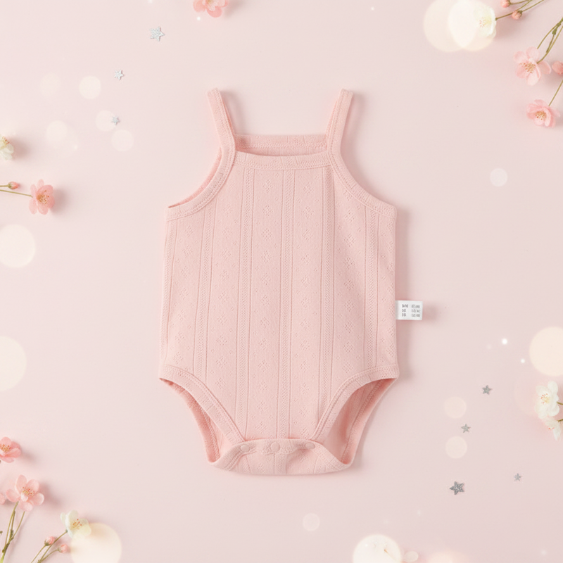 Summer Bodysuit – Luftig og behagelig – Strikket babybody