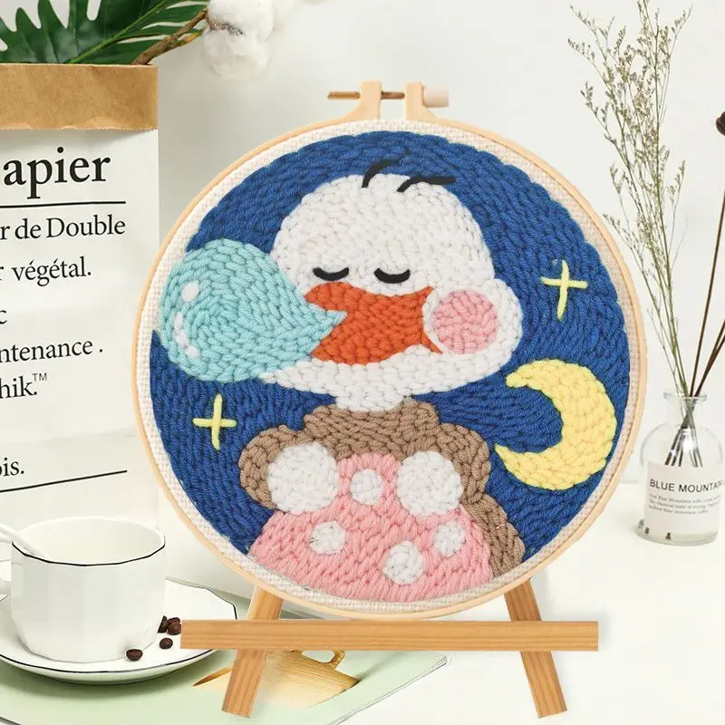 SoftLoop – Mykt og kreativt – DIY Punch Needle hjemmedekorasjonssett