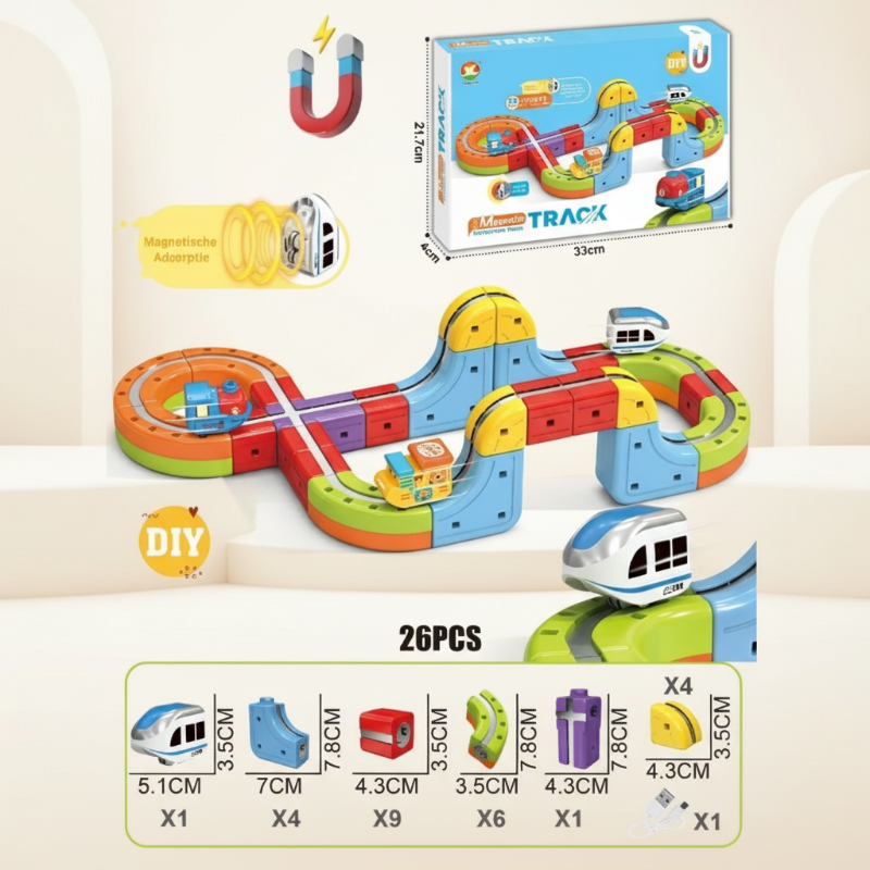 MagniTrack – Kreativt og elektrisk – Anti-Gravity elektrisk tog