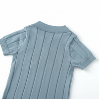 Thumbnail for MiniLuxe – Elegant og komfortabel – Poloskjorte i strikket stoff