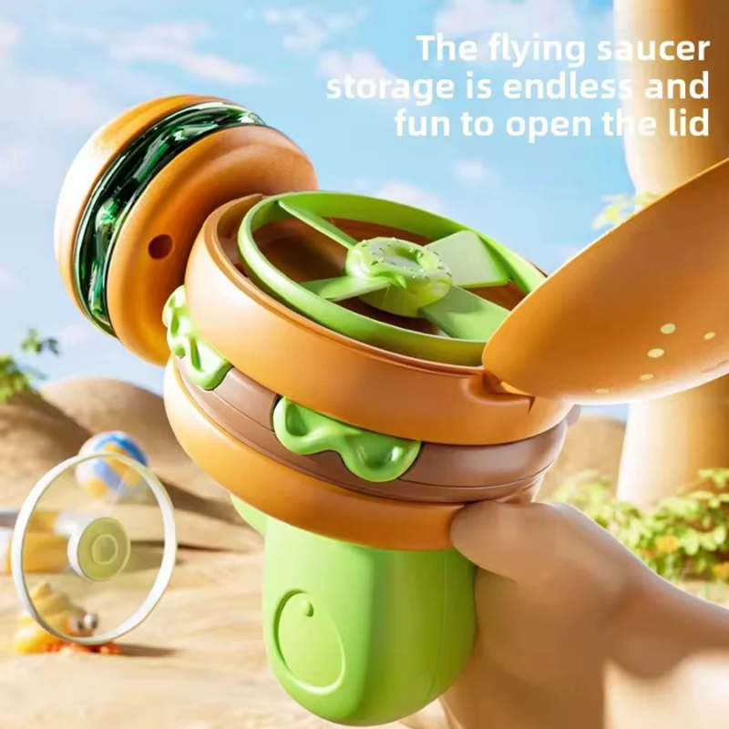 Flying Disk Toy – Kreativt og aktivt – Gyro Gun