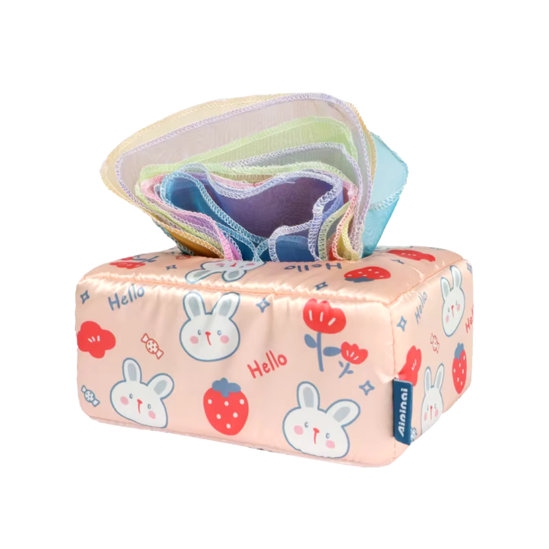 KleurenKracht – Utvikling og sanser - Montessori sensorisk tøyeske