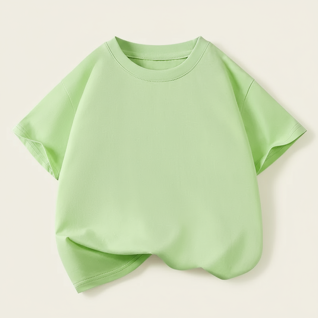 SimpleWear – Casual & myk – Relax Fit T-skjorte med rund hals