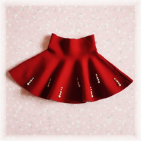Thumbnail for Girls Knitted Skirt – Komfort og stil – Barne skjørt