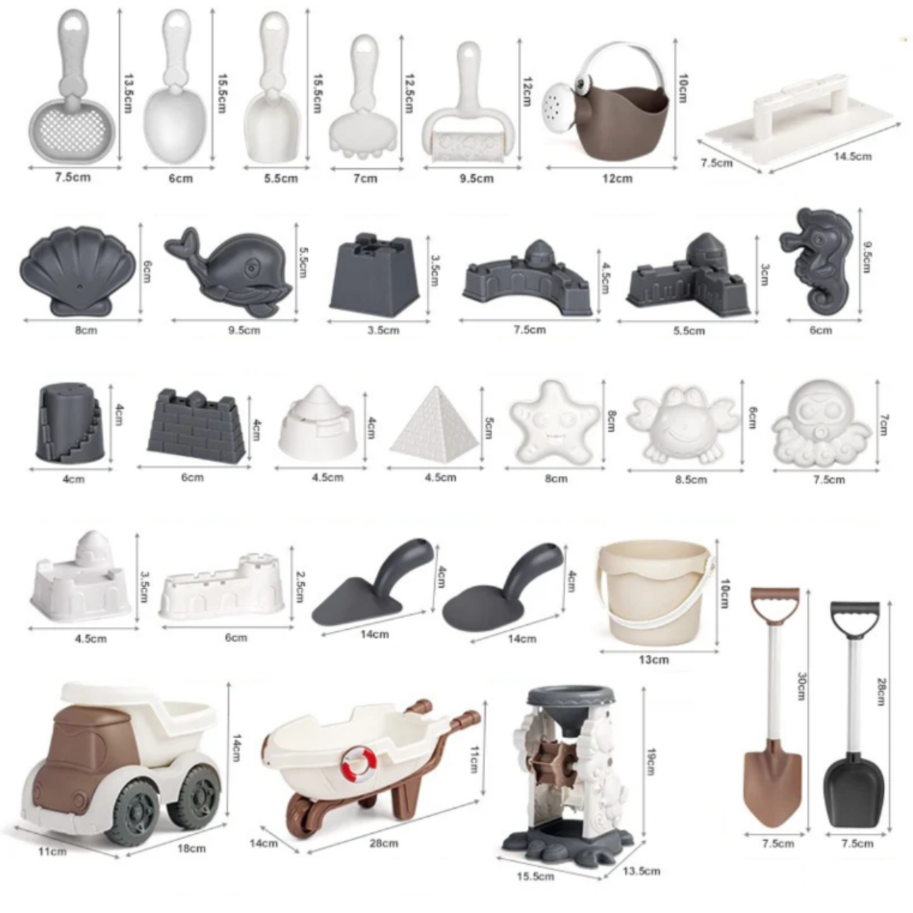Beach Set - Oppmuntre til kreativitet og ferdigheter - Beach Fun-sett for barn