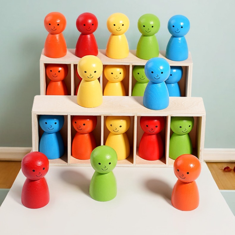 WoodenMatch – Smart og lekent – Montessori fargespill