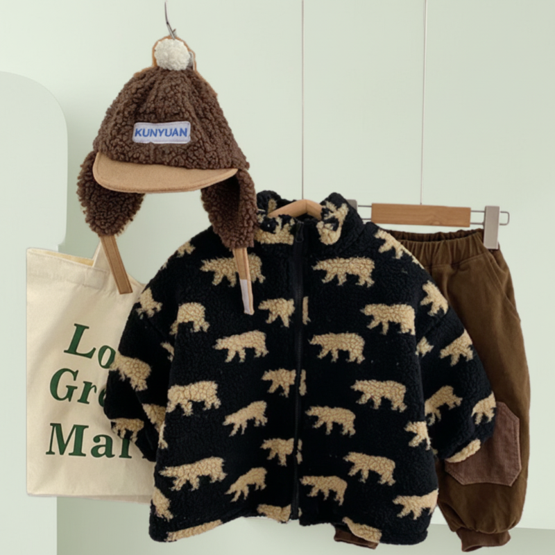 Mini Fashion™  – Ekstra myk og varm – Beren fleecevest