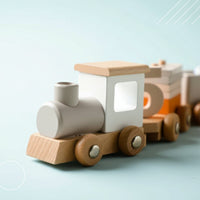 Thumbnail for TrainCount –  Klassisk og pedagogisk – Tre-Montessori-tog