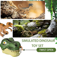 Thumbnail for DinoWorld – Kreativt og realistisk – Dino-hode-lekesett