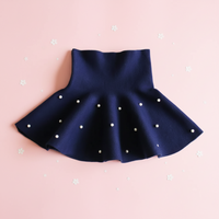 Thumbnail for Girls Knitted Skirt – Komfort og stil – Barne skjørt