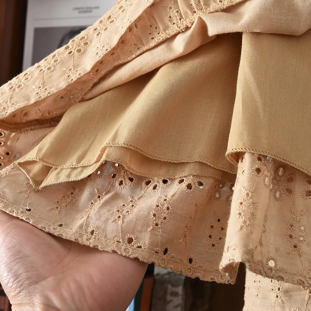 BohoBelle – Elegant og komfortabel – Kjole med broderidetaljer