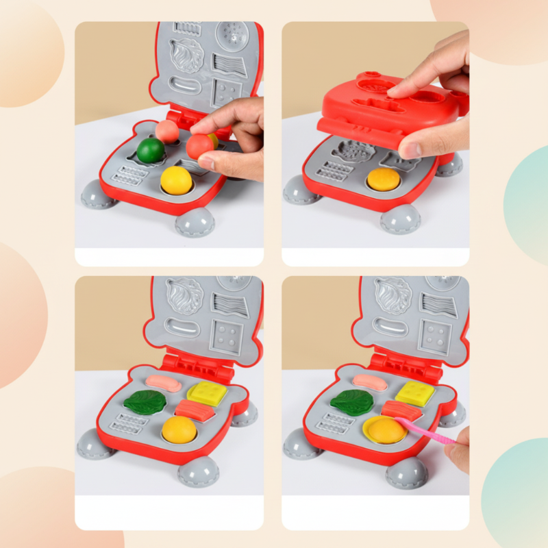 PlayDough Fun – Lekent og kreativt – DIY lekesett med leire