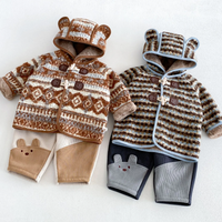 Thumbnail for LittleWarm – Koselig og stilig – Vinterjakke med Fair Isle-mønster