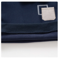 Thumbnail for CoolJunior – Varm og stilig – Guttetrøye med denimkrage