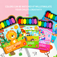 Thumbnail for FingerArt – Kreativt og fargerikt – Fingerfargebok for barn