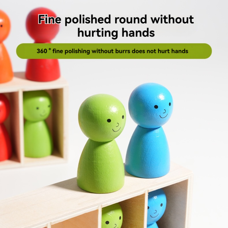 WoodenMatch – Smart og lekent – Montessori fargespill