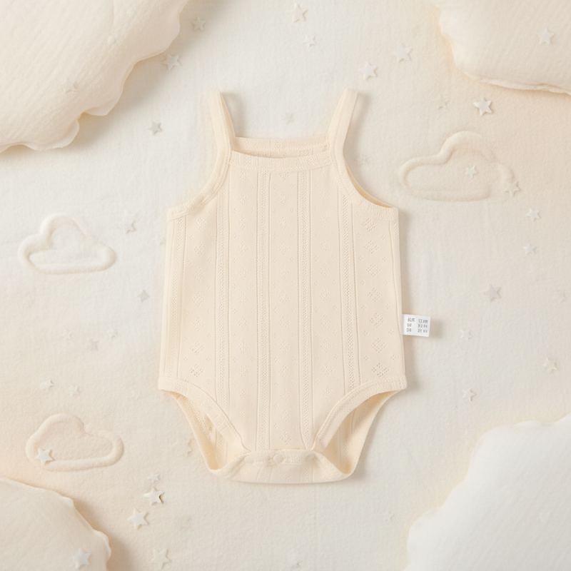 Summer Bodysuit – Luftig og behagelig – Strikket babybody