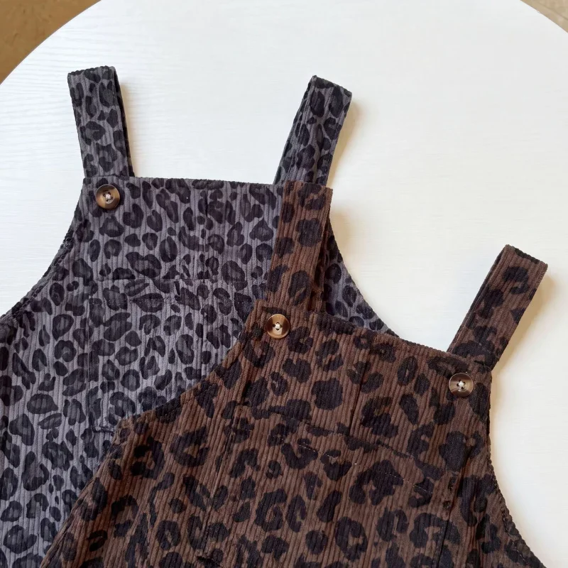 LeopardChic – Trendy og komfortable – Jentebukser med leopardmønster