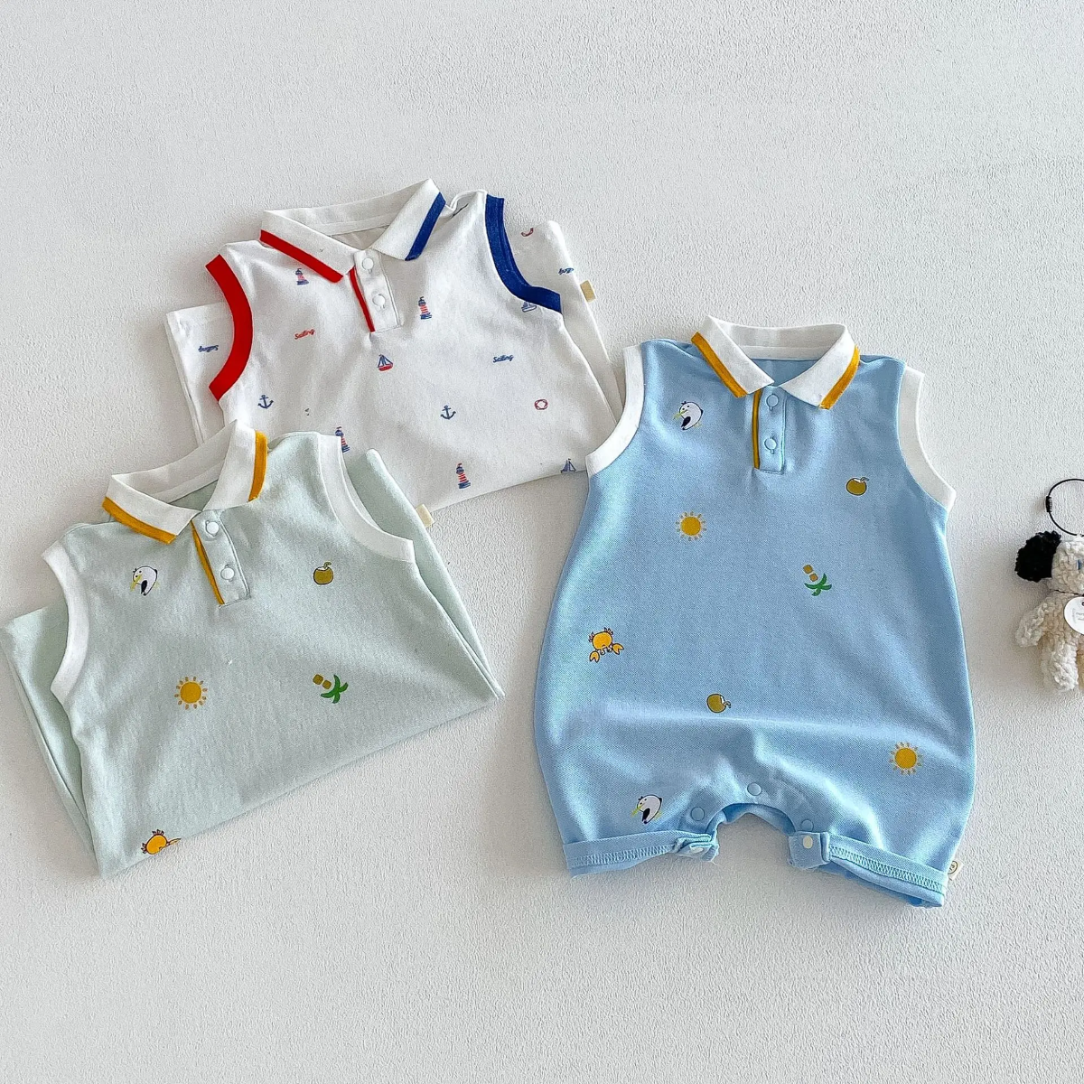 SunnyBaby – Komfortabel og søt – Polo-body til babyer