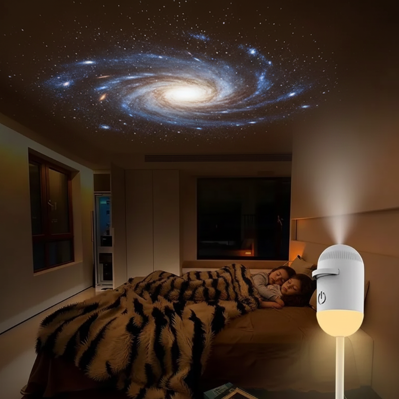 NightSky – Dimmbar og magisk på soverommet – LED Galaxy-lampe