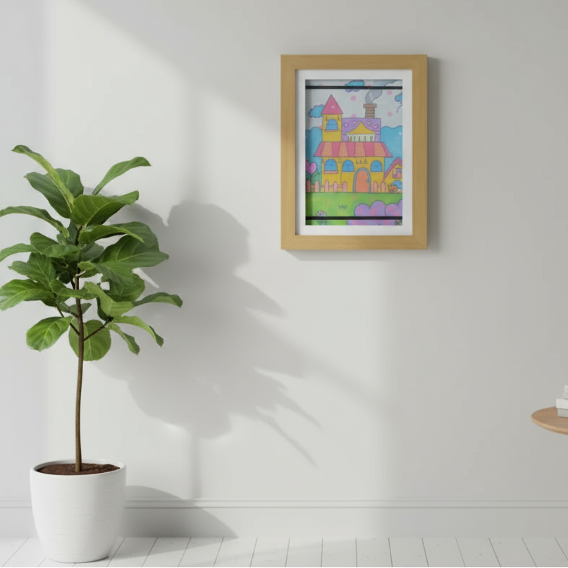 LittleGallery – Morsomt og lærerikt – Kunstramme A4