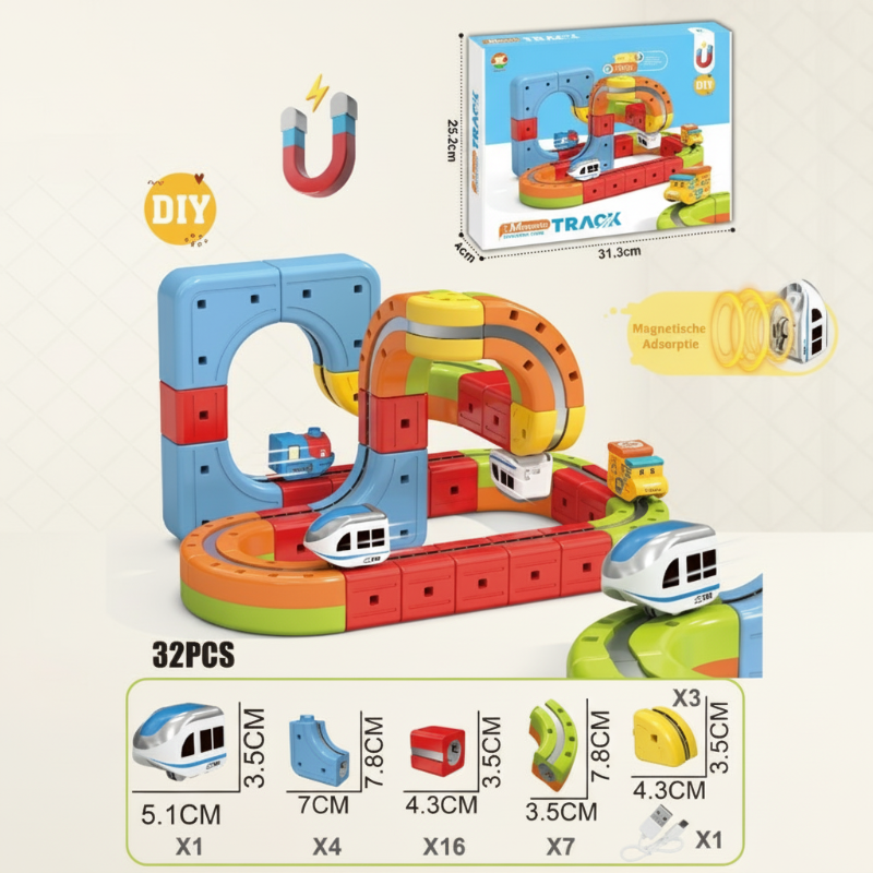 MagniTrack – Kreativt og elektrisk – Anti-Gravity elektrisk tog
