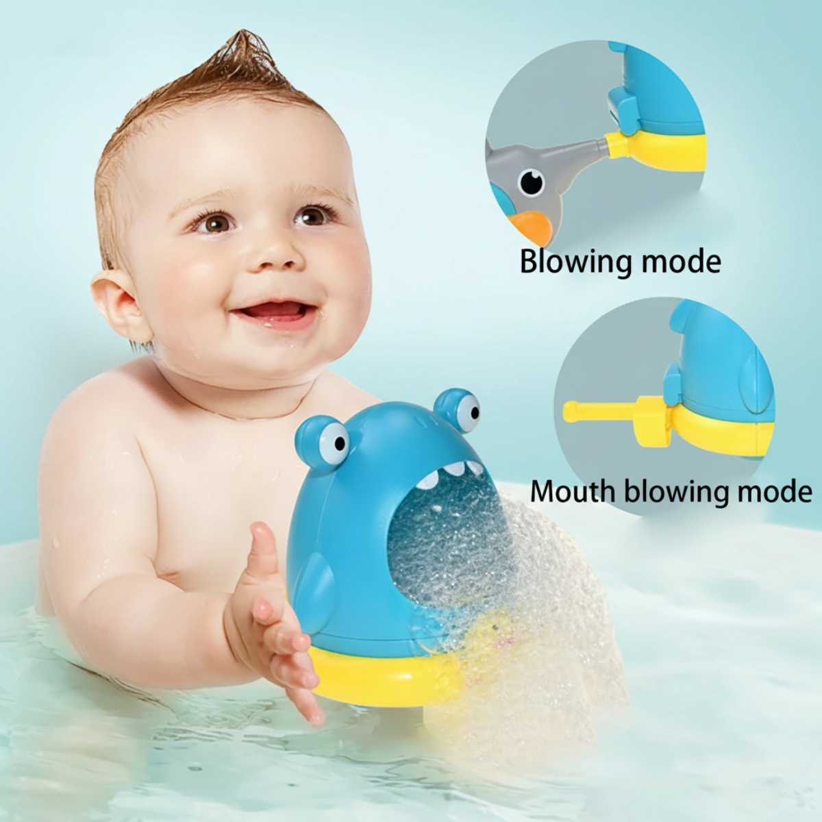 BubblePlay – Lærerikt og morsomt – Krabbe-boble-badeleke