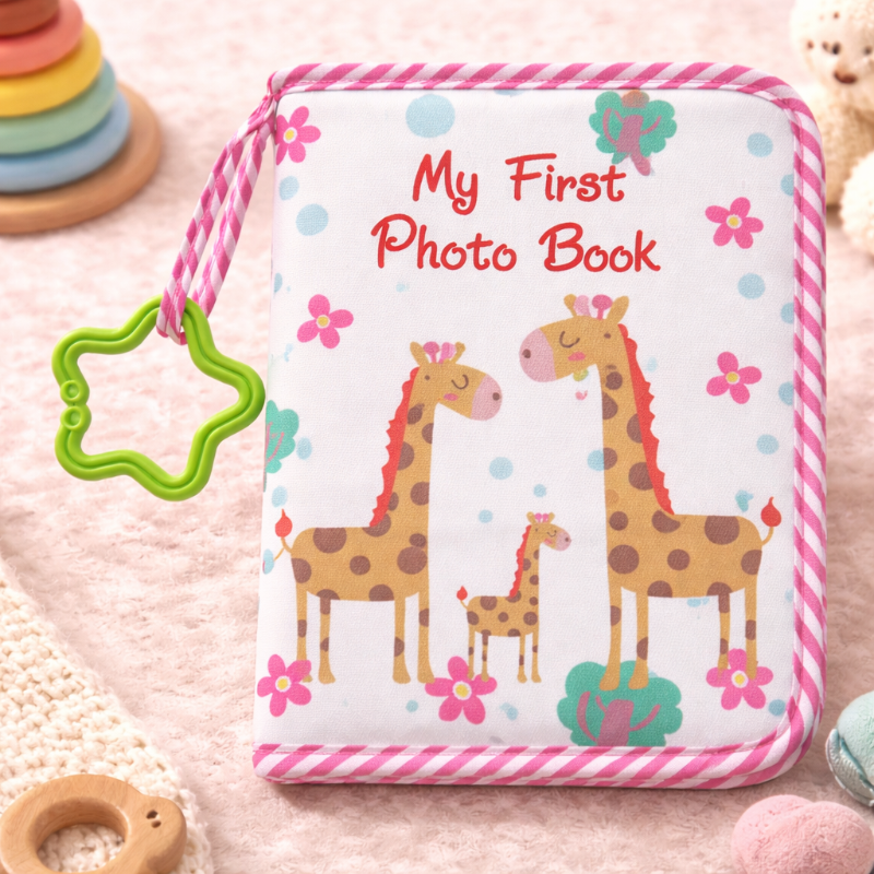 Baby Photo Album – Myk & Minner – Fotobok i stoff
