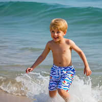 Thumbnail for Beach Shorts – Lett og lekent – Tropisk badebukse for barn