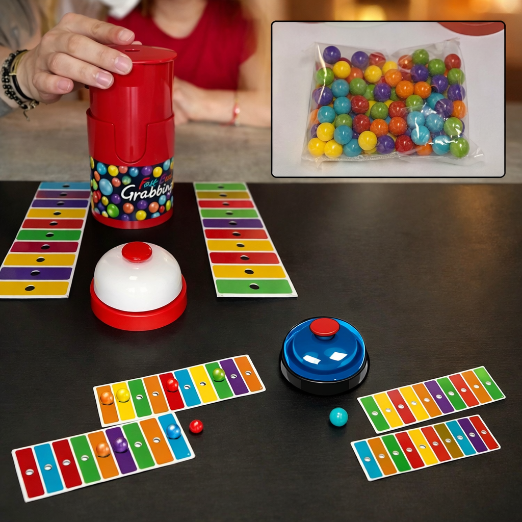 Color Match Bingo Game – Raskt og interaktivt – Reaksjonsspill