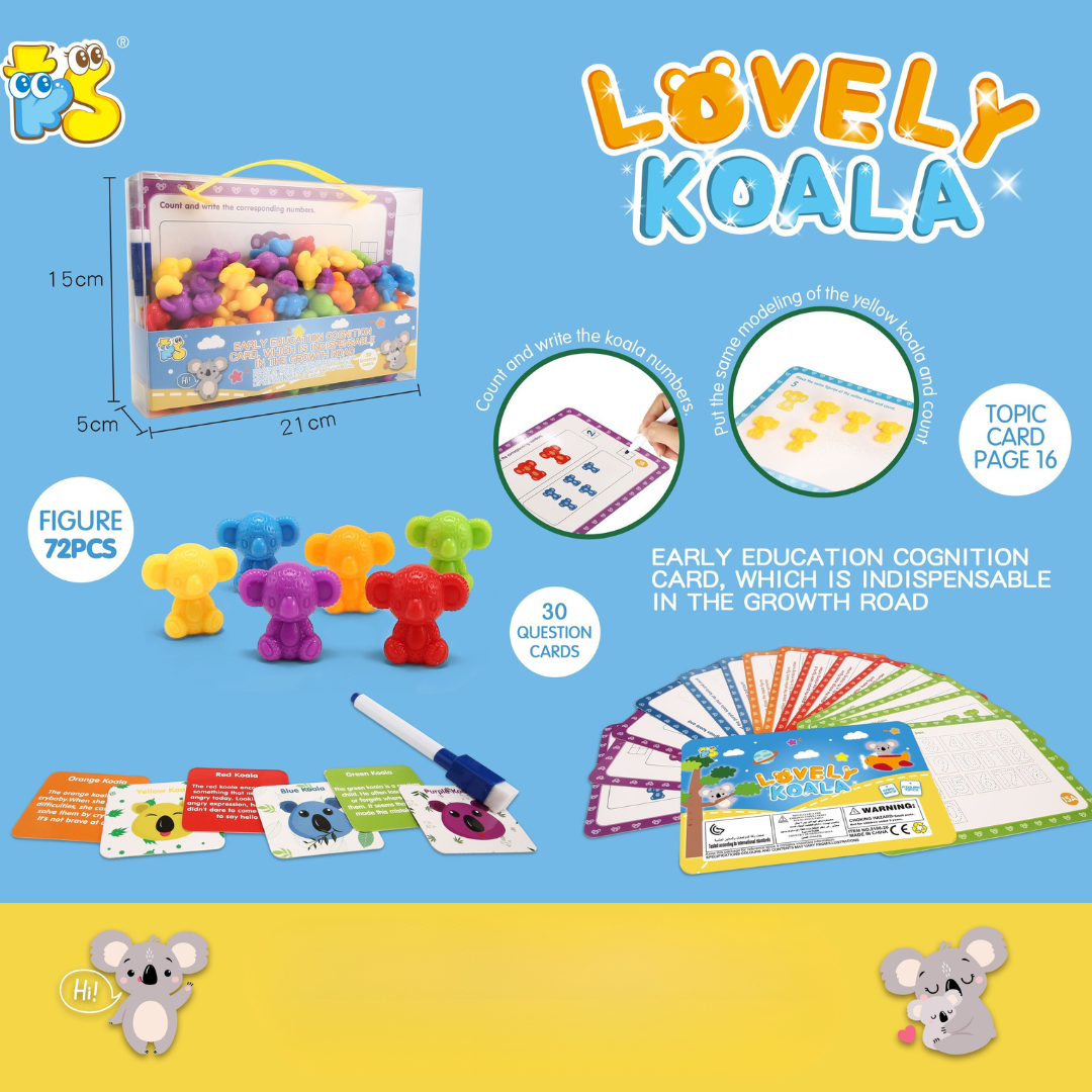 Rainbow Teddy Bears Toys™ - Pedagogisk og kreativt - Regnbue- og tellebjørner