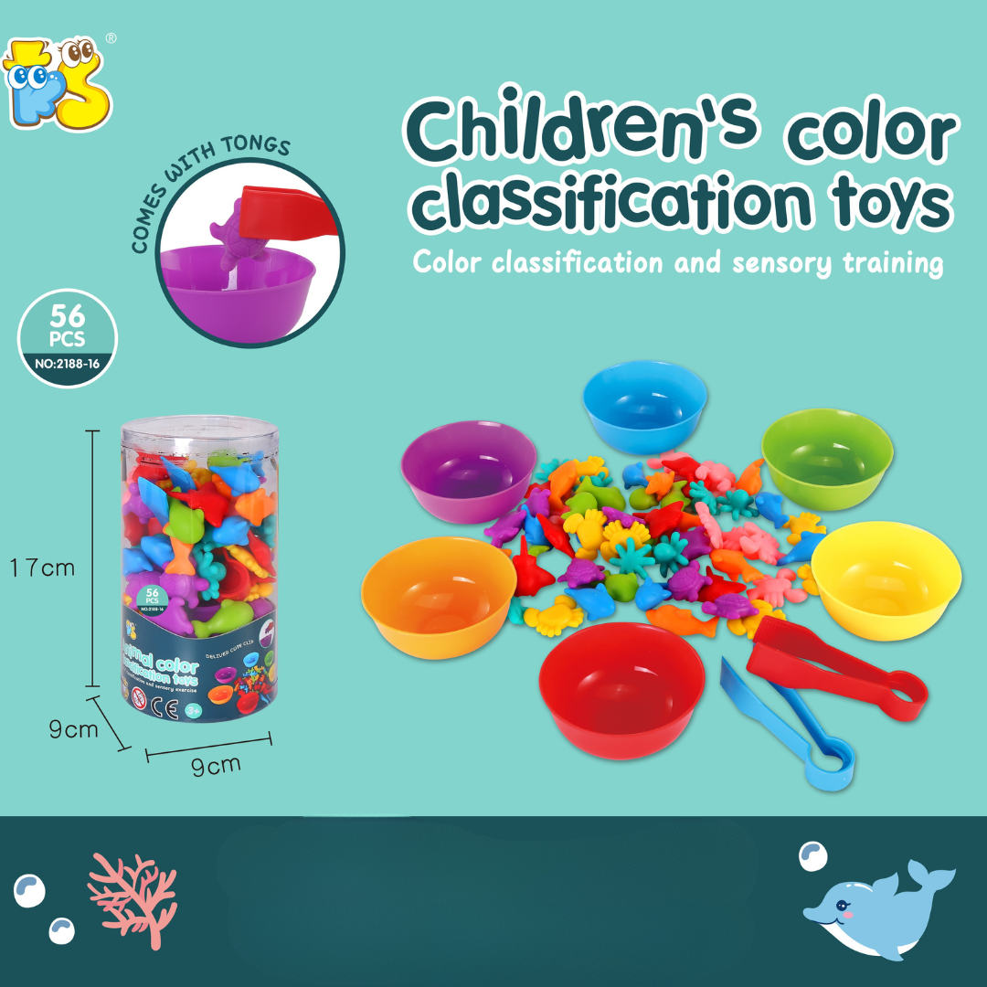 Rainbow Teddy Bears Toys™ - Pedagogisk og kreativt - Regnbue- og tellebjørner