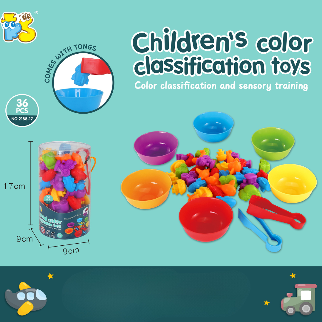 Rainbow Teddy Bears Toys™ - Pedagogisk og kreativt - Regnbue- og tellebjørner