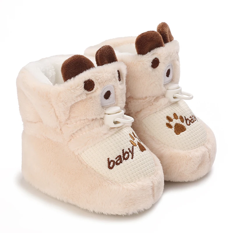 TinyBoots – Koselig og behagelig – Plysj-babysko til vinteren