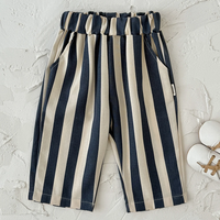 Thumbnail for SoftStripe – Myk og behagelig – babybukser med stripete mønster