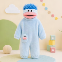 Thumbnail for LittleMonster – Komfortabel og søt – barnedrakt med morsomt monstermotiv
