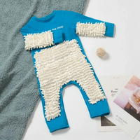 Thumbnail for TinyCleaner – Myk og praktisk – babyjumpsuit til å krype og leke i