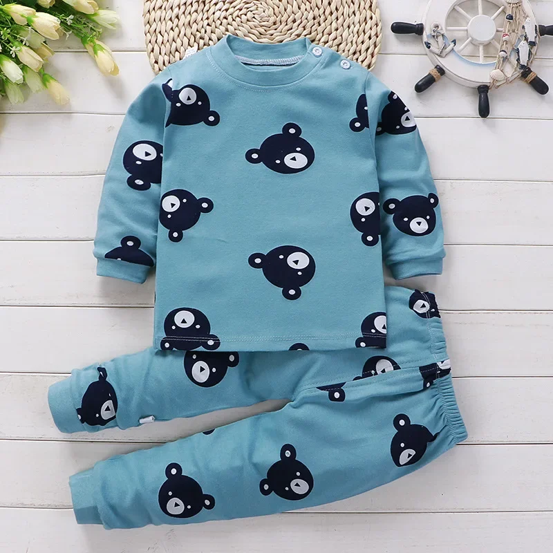SleepBuddy – Mykt og behagelig – Pyjamasett for barn med lange ermer