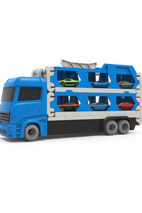 Thumbnail for Mega Transporter - 9-i-1 Racesjov – Transformerbar leketøystruck