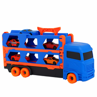 Thumbnail for Mega Transporter - 9-i-1 Racesjov – Transformerbar leketøystruck