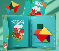 Thumbnail for Woods™ - Oppmuntre til logisk tenkning - Tangram-puslespill i tre