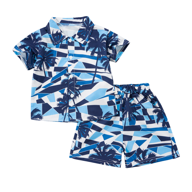 Mini Fashion - Frisk og munter - Blomstret guttesett