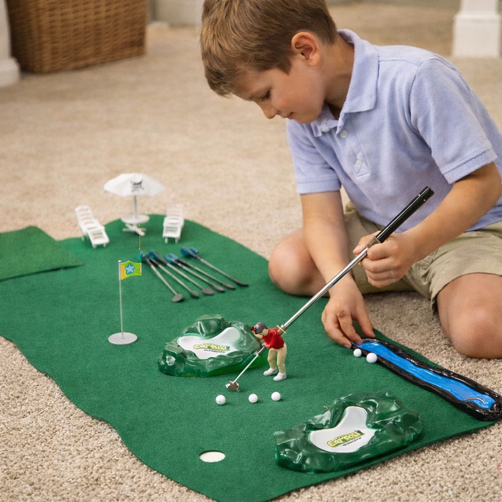 Mini Golf Practice Set – Aktivt og lærerikt – Golftreningssett